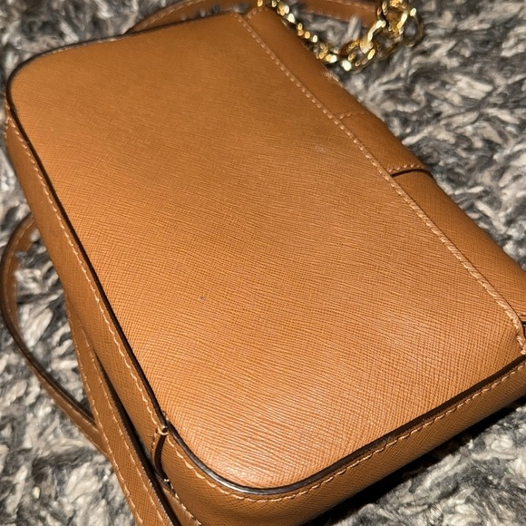 Michael Kors Brown Crossbody Bag with Pebbled Leather - Picture 10 of 10